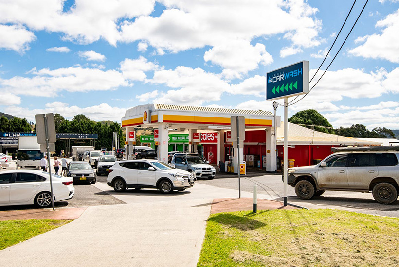 Service stations are seen as pandemic proof by many investors as they trade through lockdowns. Picture: realcommercial.com.au/for-sale