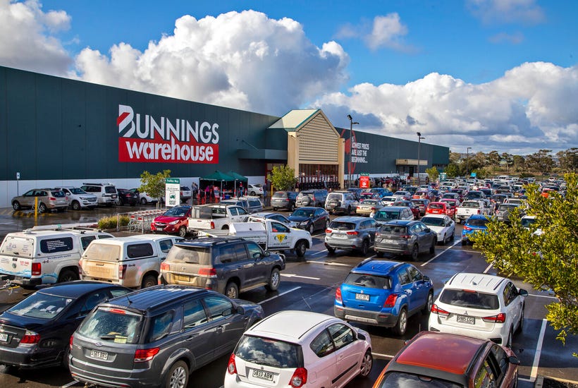 Private and institutional investors have been targeting Bunnings assets during the pandemic. Picture: realcommercial.com.au/for-sale
