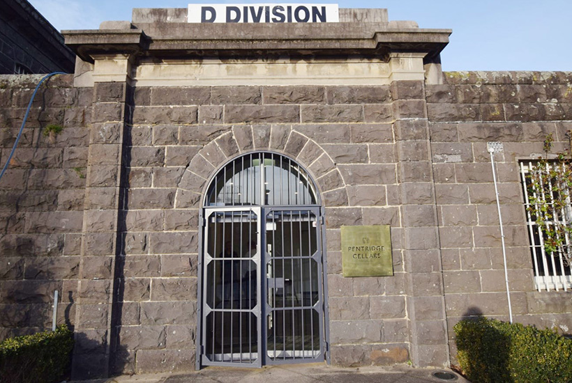 Precious cargo locked in prison cells