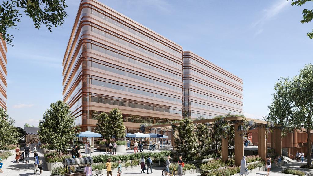 An Artist’s impression of Vicinity Centres’ Bankstown project.
