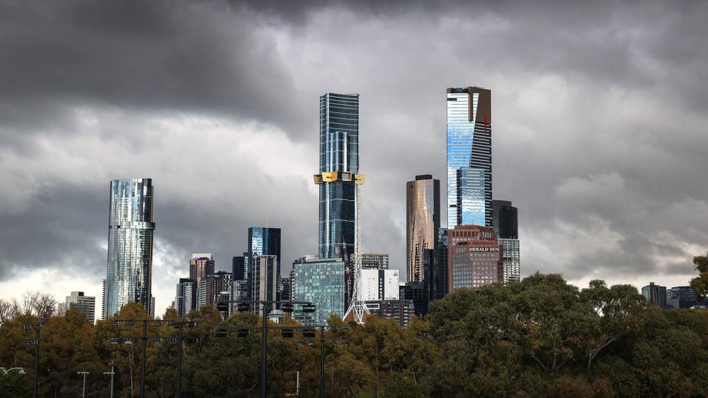 Melbourne City skyline