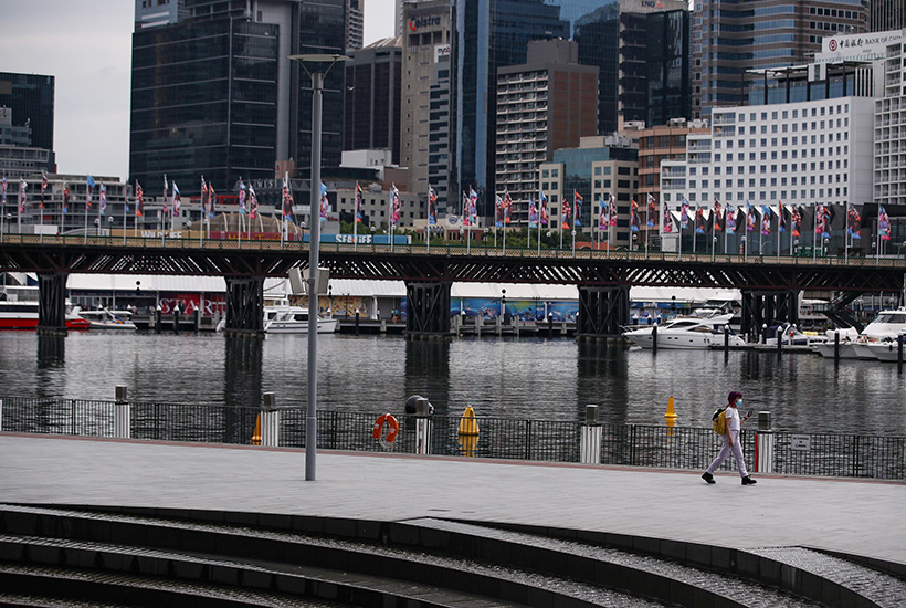 New South Wales recorded an 8% month-on-month drop in search activity. Picture: Getty