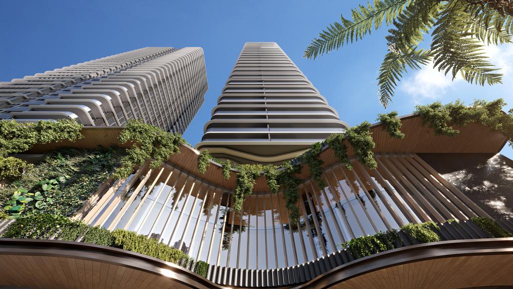 Artists impression of the $800m Iris Capital project known as Victoria & Albert Broadbeach