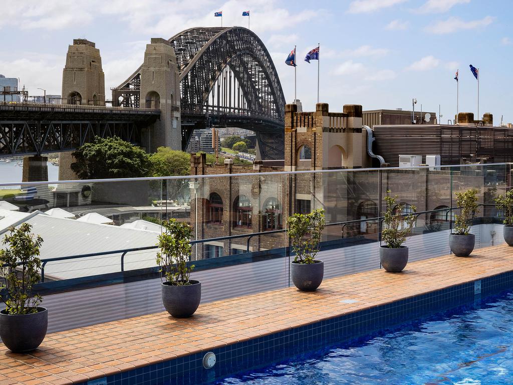 The iconic Rydges Sydney Harbour hotel for sale. Picture: Colliers