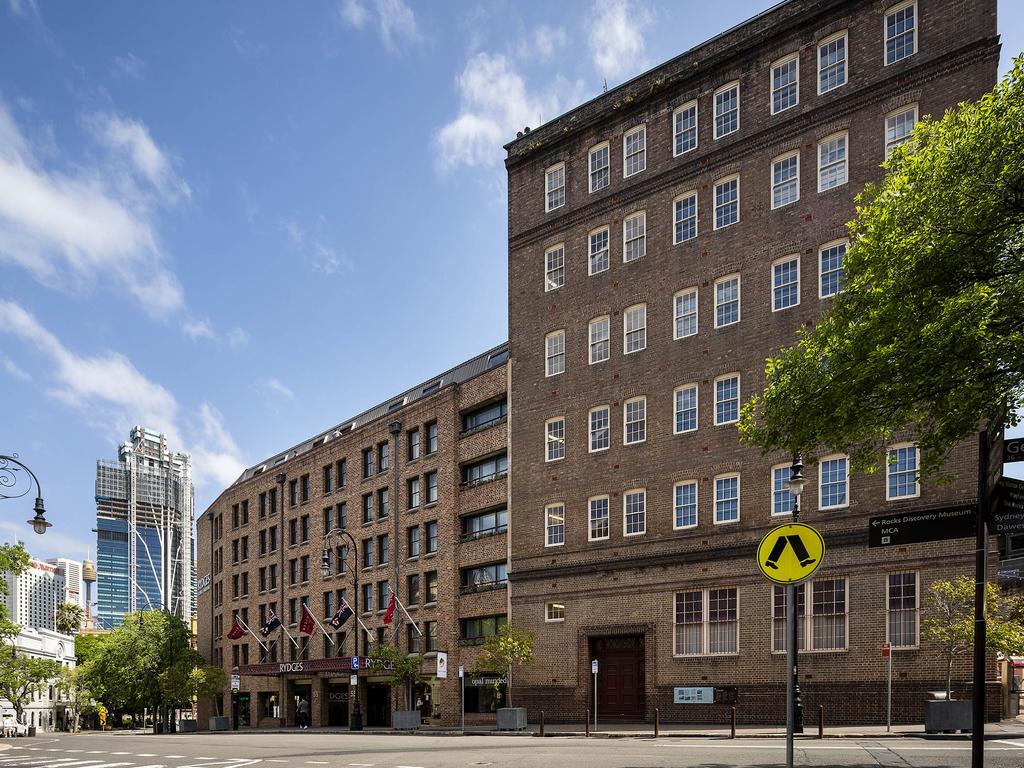 The iconic Rydges Sydney Harbour hotel for sale. Picture: Colliers