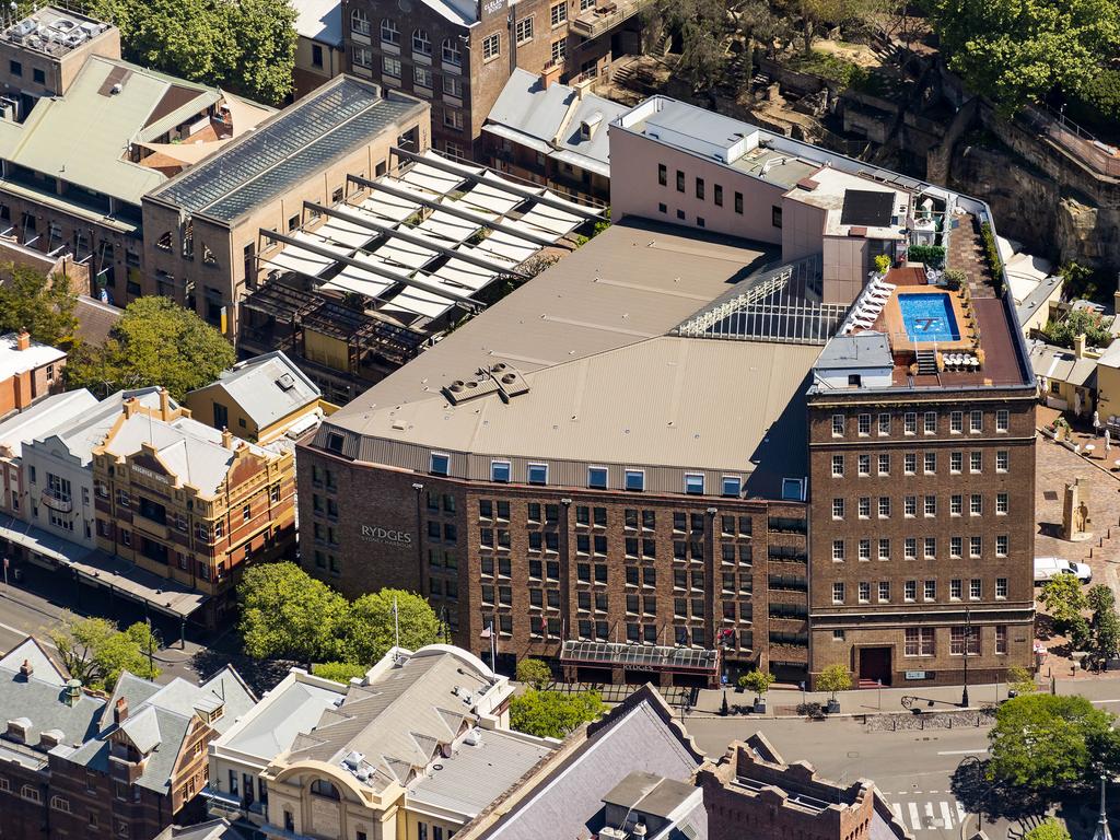 The iconic Rydges Sydney Harbour hotel for sale. Picture: Colliers