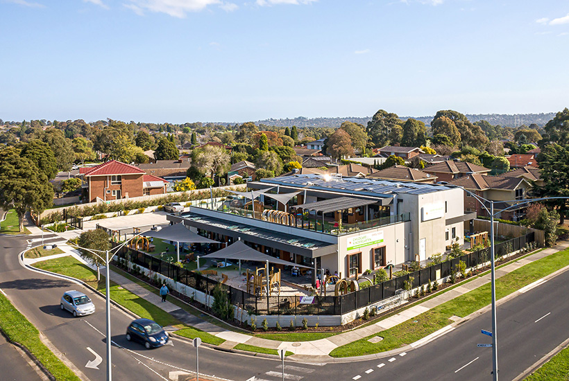 This childcare centre in Wantirna South sold for $12.77m, reflecting a 4.4% yield. Picture: realcommercial.com.au/sold