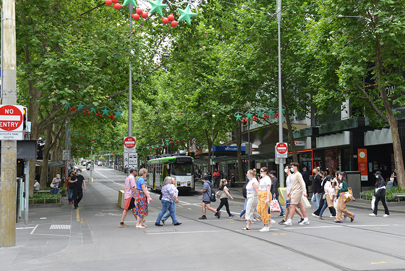 The pandemic has changed the way Australians work, but offices will still be needed in the future.  Picture: Getty
