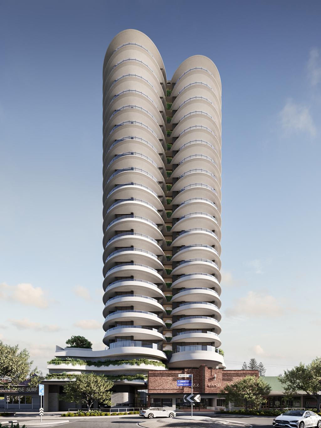An artist's impression of 49 McLean St