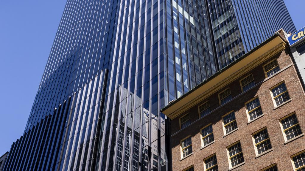 Supplied Editorial Brookfield Place exterior on George Street, Sydney. Picture: Supplied