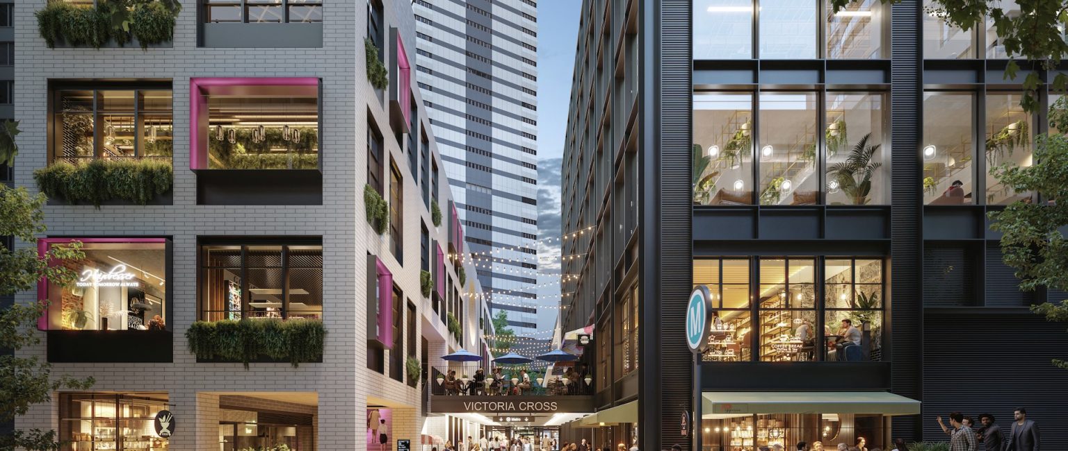The Victoria Cross development will be fully electric. Picture: Supplied