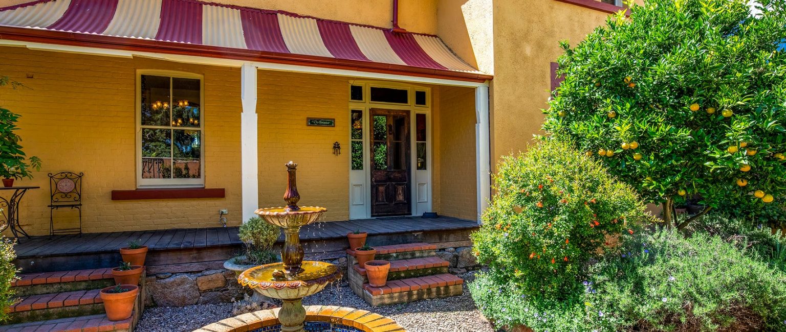 Built in circa 1879, this mansion has been restored over 25 years and has extensive gardens. Picture: realcommercial.com.au/for-sale