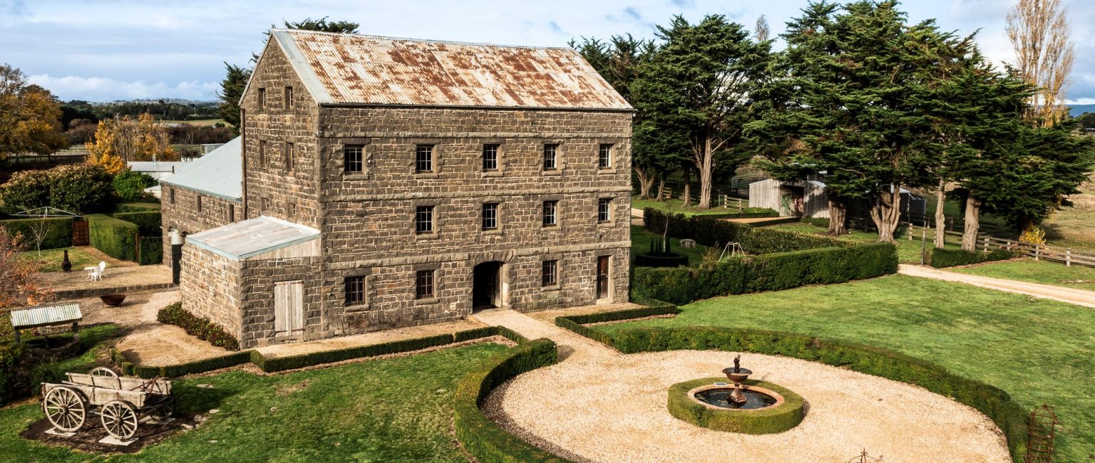 Some heritage properties like the Campaspe Mill are local landmarks. Picture: realcommercial.com.au/for-sale