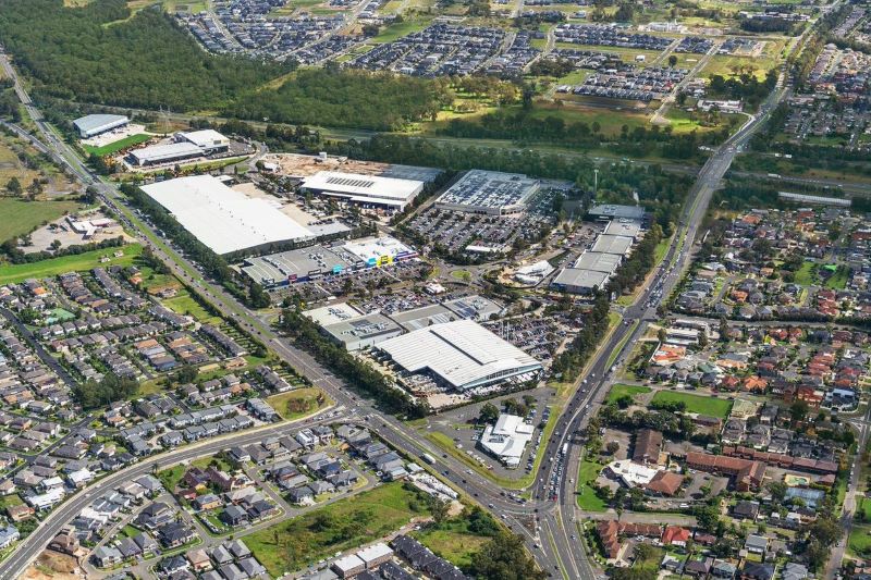 The Crossroads Centre in Casula is one of Australia’s biggest homemaker centres. Picture: Supplied by JLL