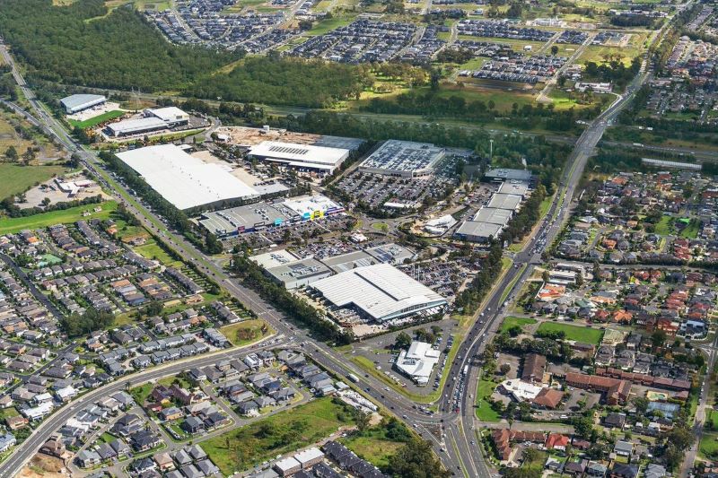 The Crossroads Centre in Casula is one of Australia’s biggest homemaker centres. Picture: Supplied by JLL
