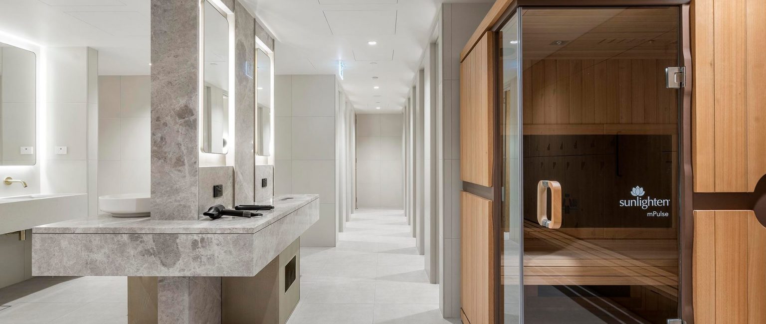 Goldfields House in South Yarra is offering tenants a sauna and onsite wellness centre. Picture: realcommercial.com.au/for-lease
