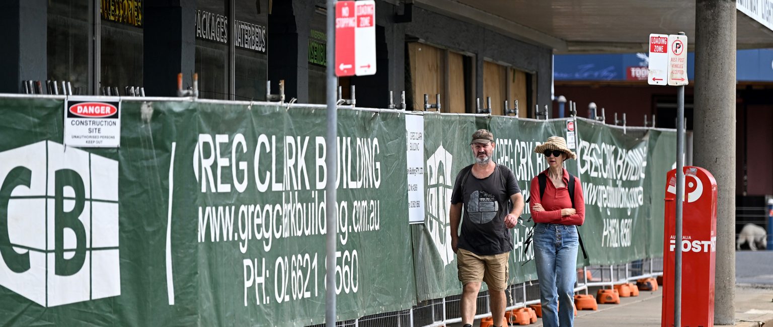 Insurance costs remain an issue for those commercial properties in areas recovering from the damage caused by flooding earlier this year.  Picture: Getty
