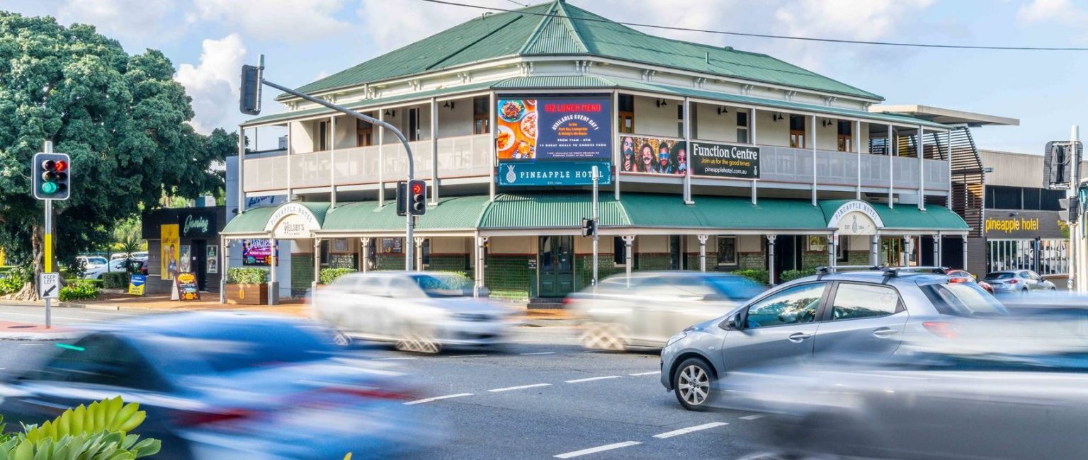 The Pineapple Hotel is on the market. Picture: realcommercial.com.au/for-sale