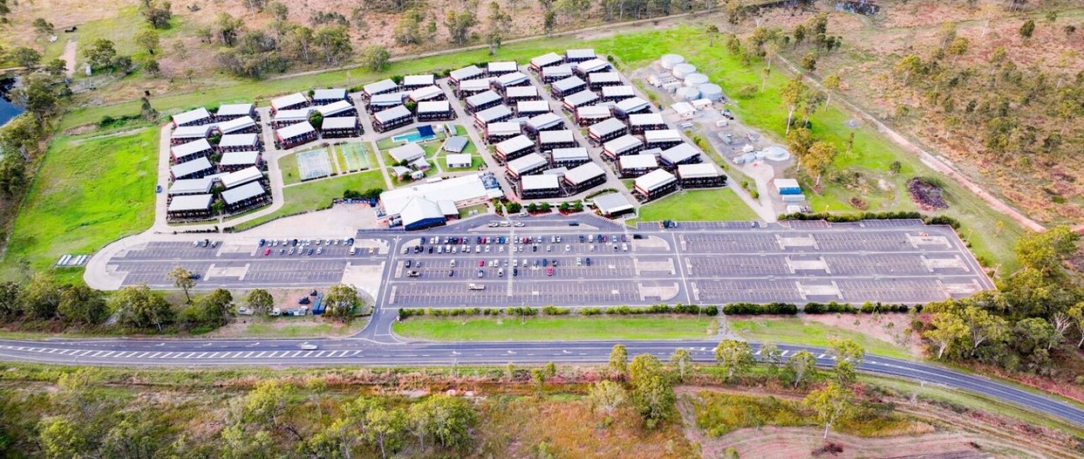 The 1400-bed workforce accommodation village near Gladstone is up for sale. Picture: realcommercial.com.au/for-sale
