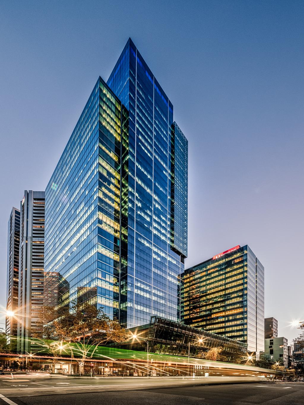 Supplied Editorial A Charter Hall fund has bought a 50 per cent interest in the Southern
Cross Towers complex in Melbourne.