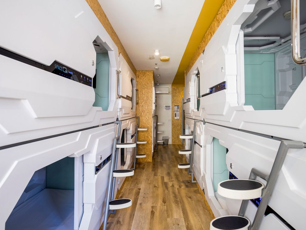 Building leased to Space Q Capsule Hotel for sale