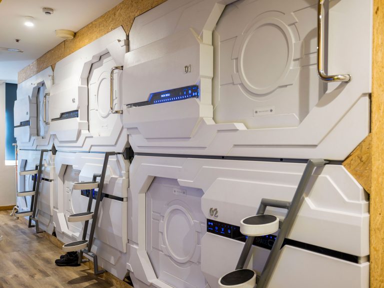 Building leased to Space Q Capsule Hotel for sale