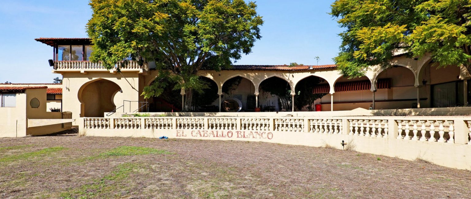 In the 1970s and 1980s, El Caballo Blanco’s dancing Spanish horse shows attracted large crowds.  Picture: realcommercial.com.au/for-sale
