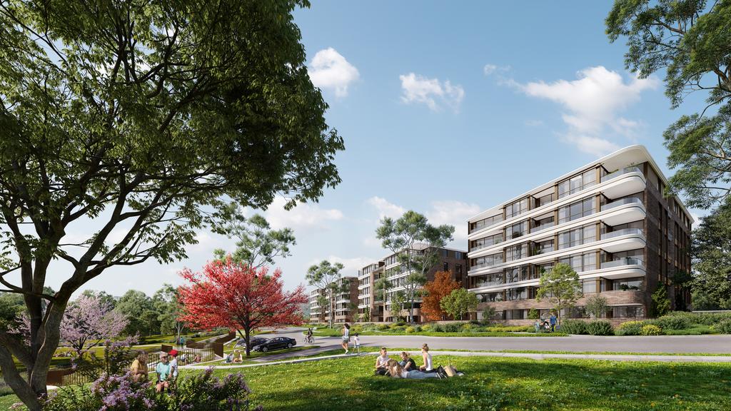 The project will include 177 apartments spread over four high rise buildings.