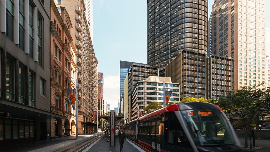 Supplied Editorial Artists impression of development scheme for 60 Margaret Street, Sydney