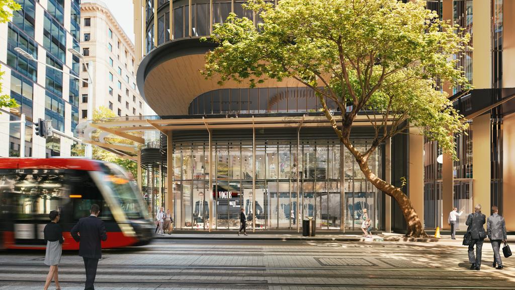 Supplied Editorial Artists impression of development scheme for 60 Margaret Street, Sydney