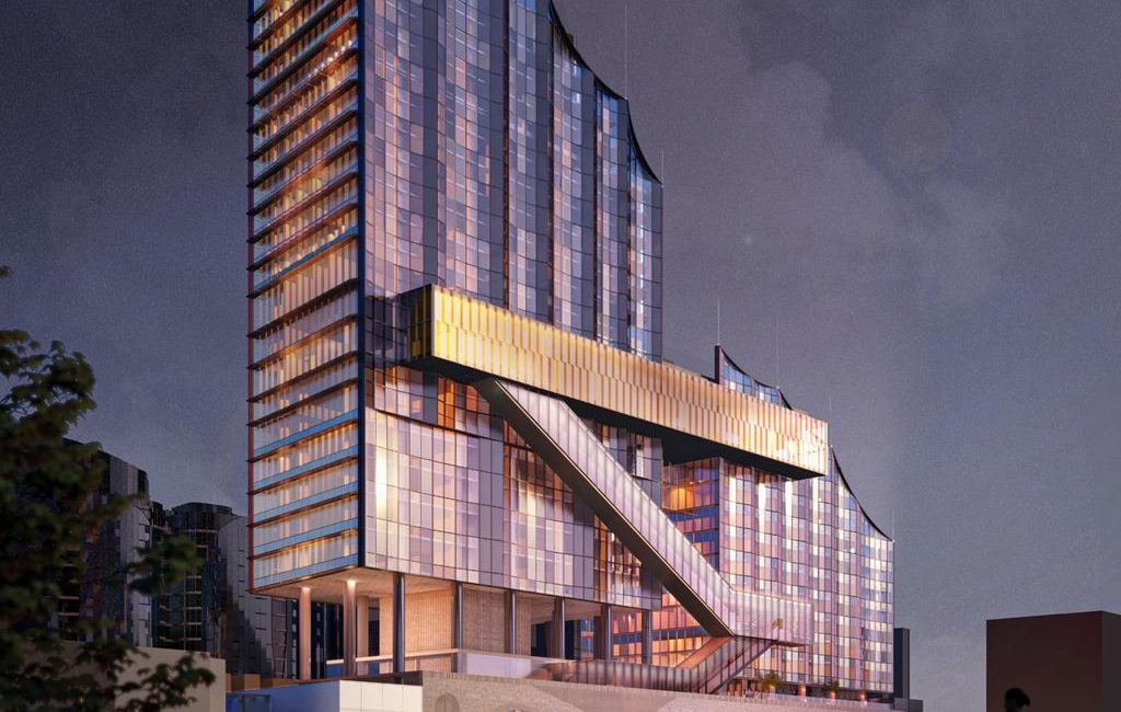 Super-sized Docklands rooftop pool tipped to host A-list Hollywood stars