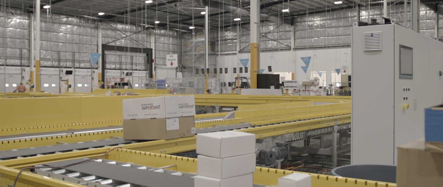 Inside Amazon Australia’s first sort centre