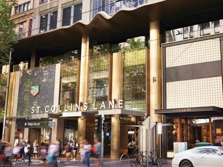 High-end fashion precinct St. Collins Lane in Melbourne’s CBD hits market