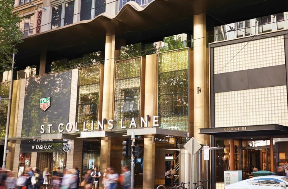 High-end fashion precinct St. Collins Lane in Melbourne’s CBD hits market
