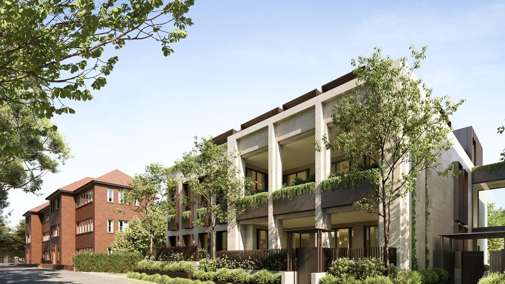 An artist's impression of the completed site.