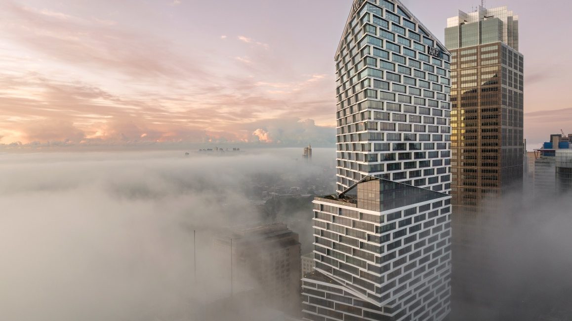Quay Quarter Tower in Sydney has been crowned the world’s best high-rise. Picture: BVN
