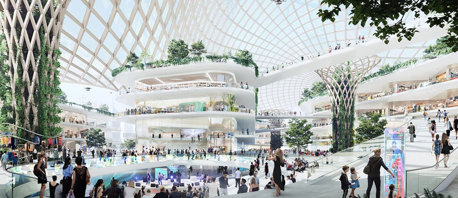 A glimpse at the futuristic shopping centres of tomorrow