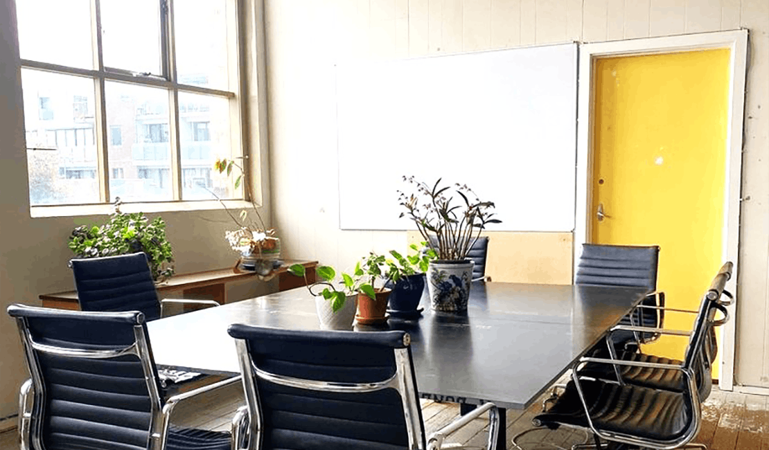 These north-facing offices in Fitzroy offer everything a freelancer needs. Picture: realcommercial.com
