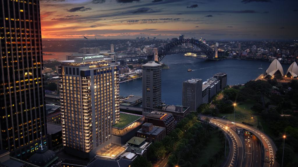 InterContinental, an aerial artist's impression