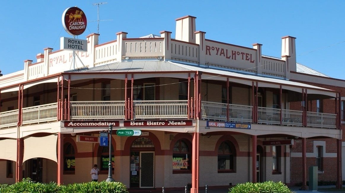The Royal Hotel in Corowa is one of several country pubs currently on the market. Picture: realcommercial.com.au