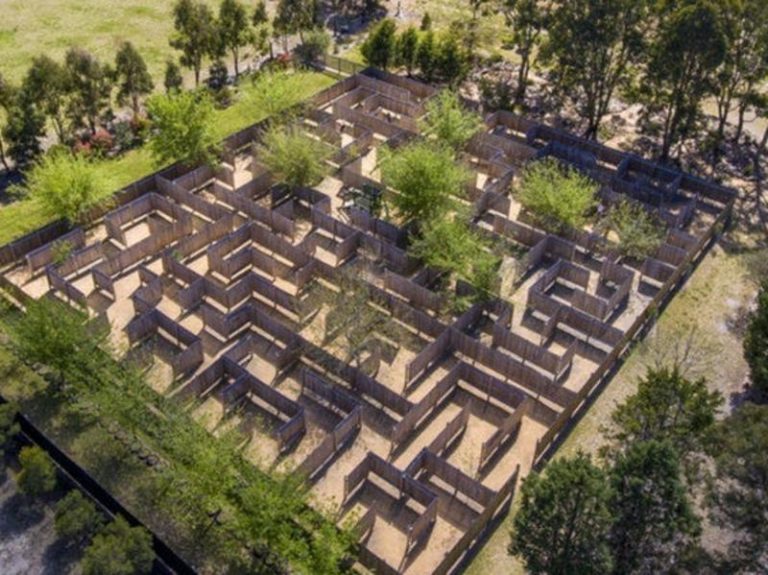Stanthorpe acreage property with giant timber maze up for sale
