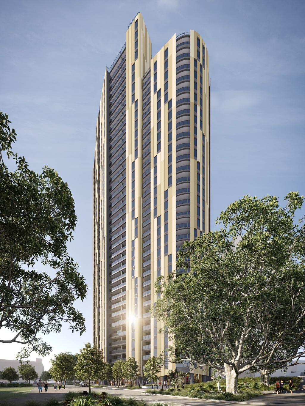 Supplied Editorial Artist's impression of the build to rent apartment building at
Brisbane Showgrounds in Queensland to be developed by Lendlease and QuadReal
Property Group