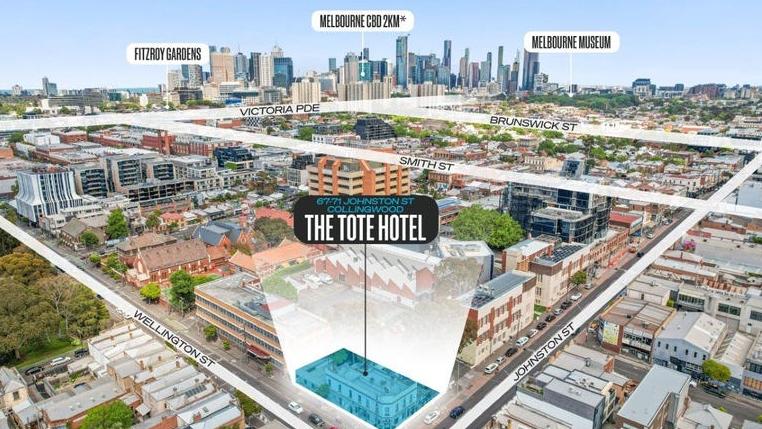 The Tote, Collingwood - for herald sun real estate