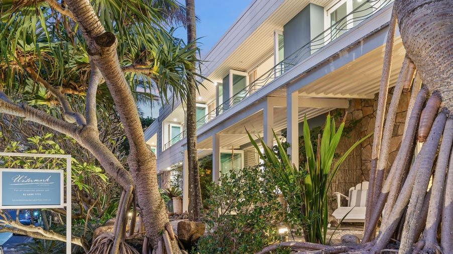 Supplied Editorial 29 Marine Parade, Byron Bay, NSW 2481. Coal tycoon David Knappick has listed at Wategos Beach