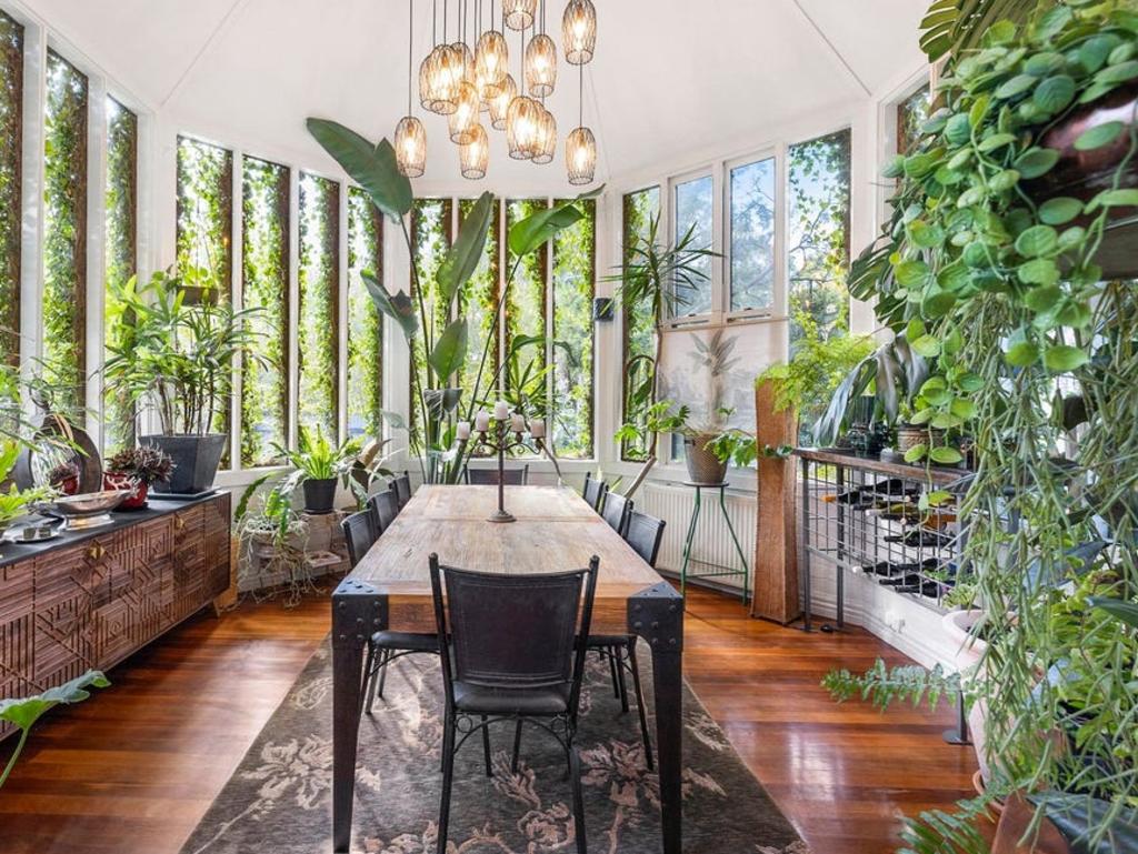 Designed by Sovereign Hill architect Ewan Jones in the 1970s, the house was created using salvaged Victorian-era bricks to replicate a classic mansion. Picture: Supplied
