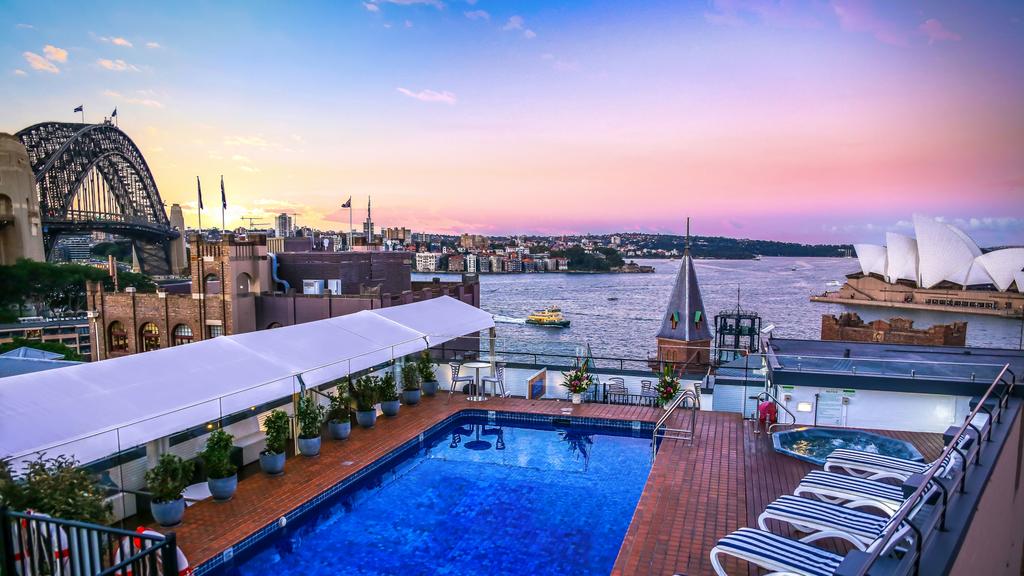 Supplied Travel ESCAPE DEALS APRIL 17 2022 Rooftop pool at Rydges Sydney Harbour, NSW