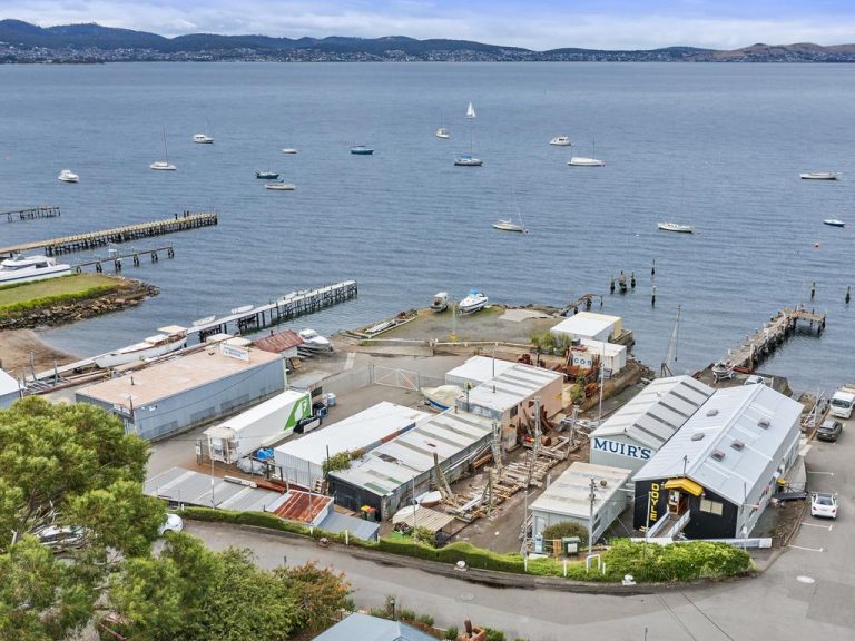 Rare Battery Point boatyard with upside for sale