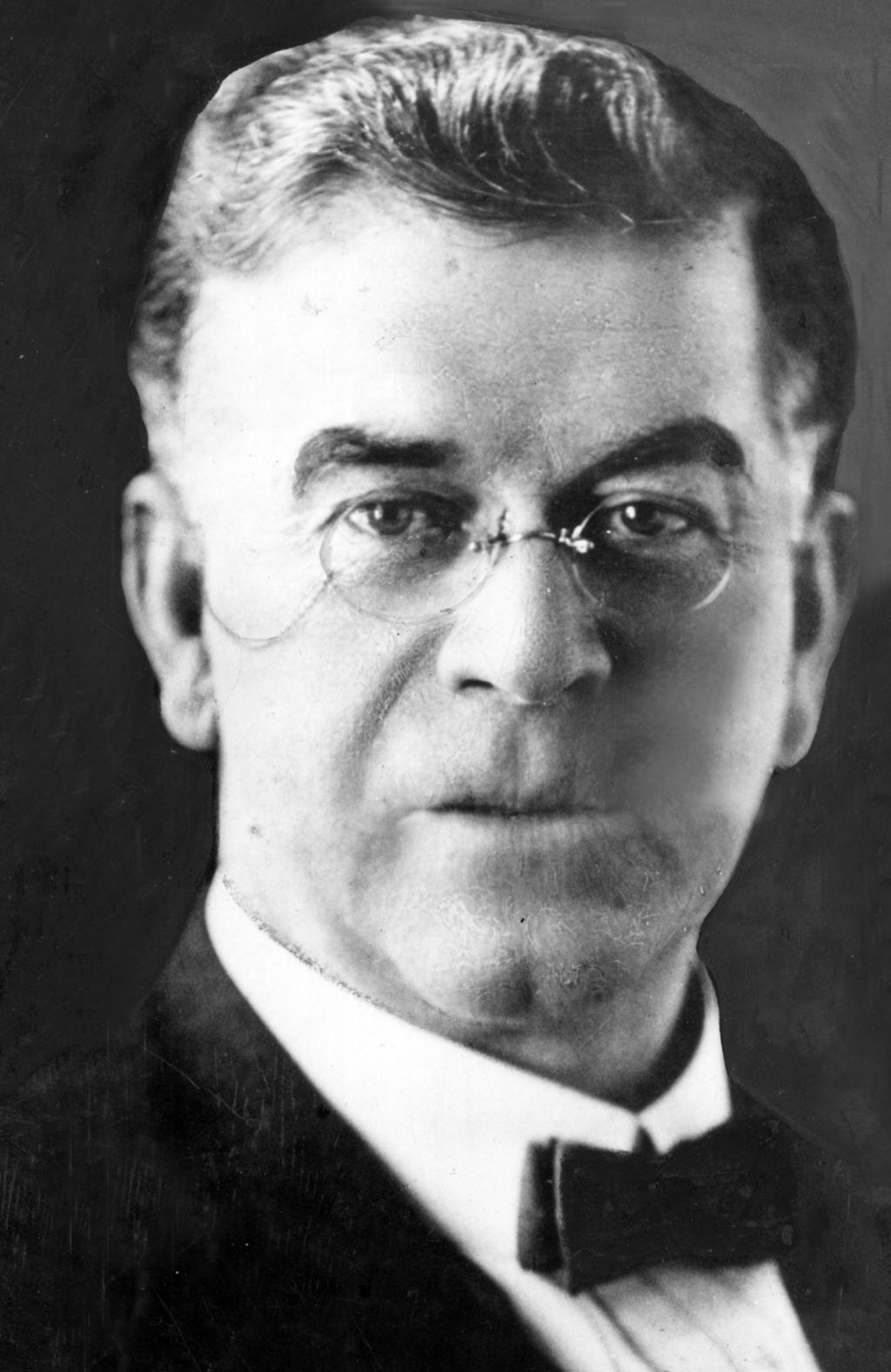 John Storey, NSW Premier from 1920-21 in undated photo in Sydney.