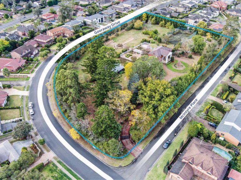 Deceased estate in Castle Hill listed with approval for 16 housing lots