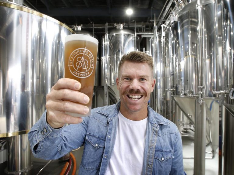 Cricketer David Warner’s award-winning Peninsula brewery could sell for $20m